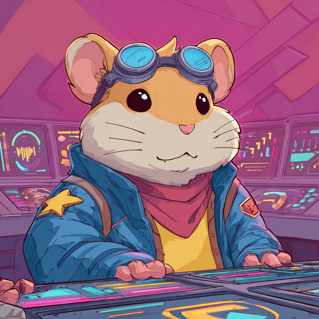 HYPER HAMSTER mascot